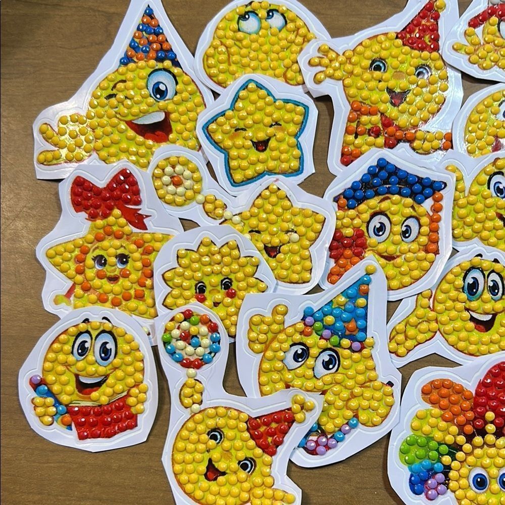 Colorful Emoji Stickers Set - Picture 2 of 3